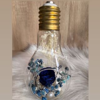 Rose éternelle  Avec fleurs séchée L