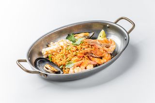 Пілав з морепродуктами 