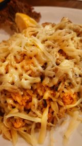 Ризото с пилешко месо и кашкавал (450г)