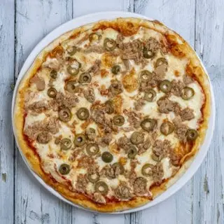 10: PIZZA ATÚN FAMILIAR 
