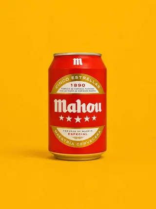 Cerveza Mahou 5 Estrellas