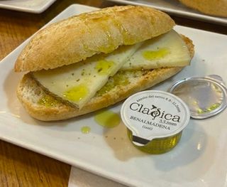 Pitufo de Queso Manchego y aceite