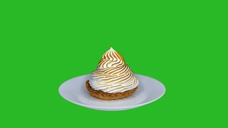 Tarta cytrynowa monoporcja