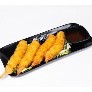 Langostinos fritos (4 piezas)