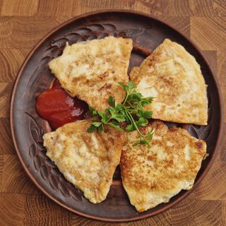 Млинці з м'ясом  (4шт)