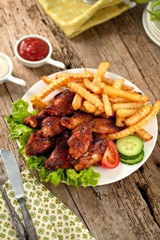 Plato Alitas de pollo 