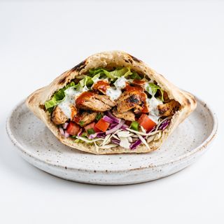 Pan Pita Doner De Pollo (Grande)