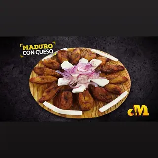 Tapa de maduro con queso 
