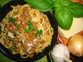 Spaguetti à bolonhesa