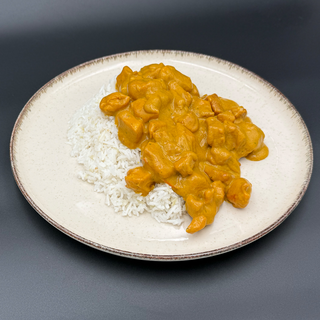 Pui cu curry și orez