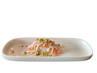 77-Nigiri salmone flambe