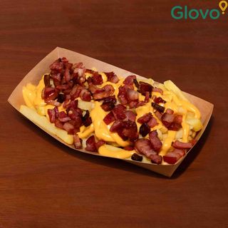 Batata com Cheddar e Bacon
