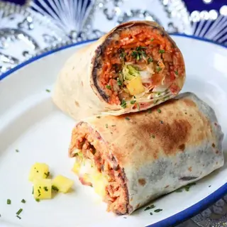 Burrito Pastor.