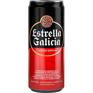 Cerveza Estrella Galicia Lata (330 Ml.)