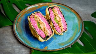 Sushiburger grill łosoś