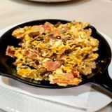 Revuelto de jamón ibérico