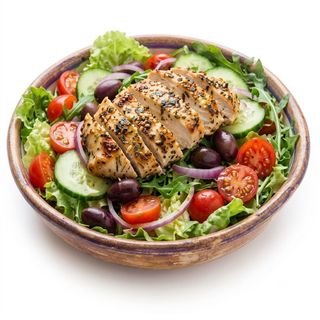 Ensalada De Pollo O Ternera Kebab