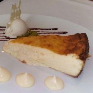 Tarta cheesecake.