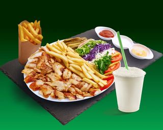 Meniu farfurie mica pui