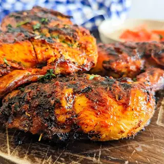 Kuku Choma with Sima