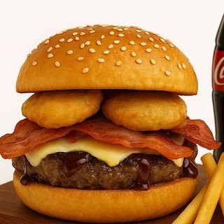 Burger gourmet Capitan Crok