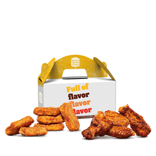 Chicken Snackbox (6 nuggets + 4 wings)