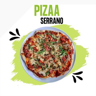 Pizza Serrano (Mediana)