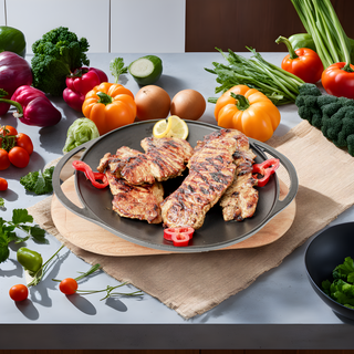 Mușchi de porc la grătar - 4 portii