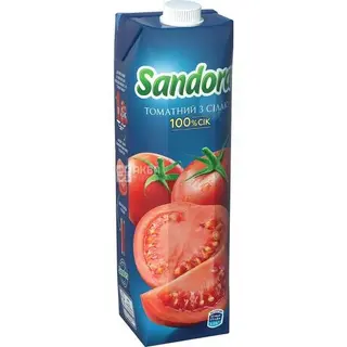 Сік Sandora Томатний  (1Л)