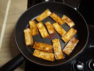 Tofu en lamelles
