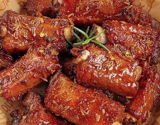 Costilla a la pimienta