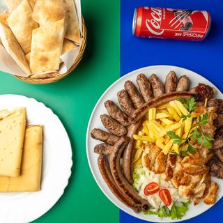 Mešano meso 500gr + Palačinka sa Nutellom + Coca-Cola 0.33l