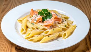 Penne al salmone