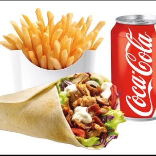 Menú Dürüm Kebab Pollo
