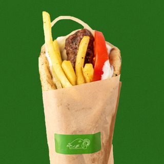 Souvlaki z baraniną