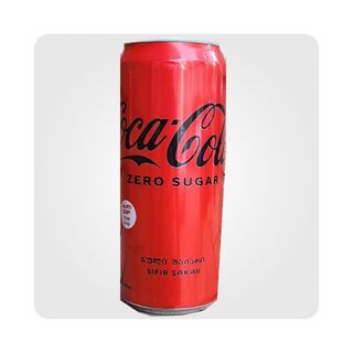 კოკა-კოლა შაქრის გარეშე 0.330ლ ქილა