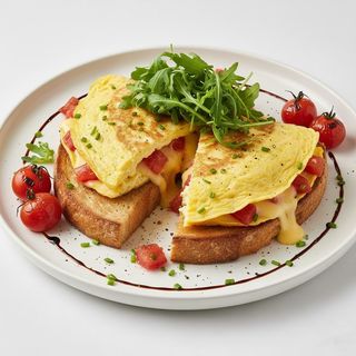 Cheese & Tomato Omelette