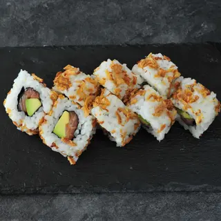 Salmón Crujiente Roll (8 Pzs.)
