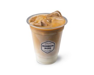 Iced coffee latte