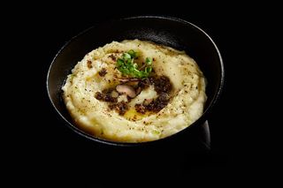 Piure de cartofi cu trufe