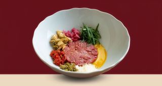 Tartare de Scottona, Senape & Carciofi