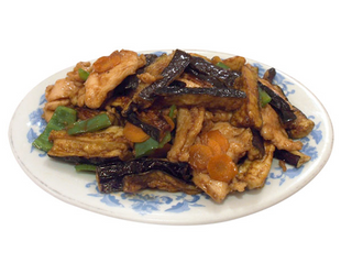 176. Пиле с патладжан