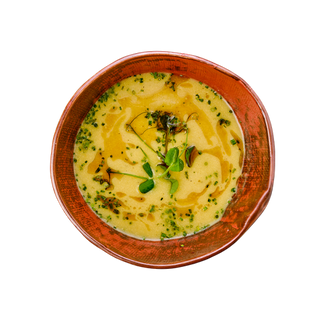 КАРТОФЕНА КРЕМ СУПА С КОКОС И ДЖИНДЖИФИЛ