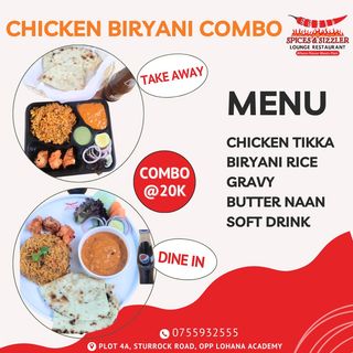 Chicken Biryani Combo