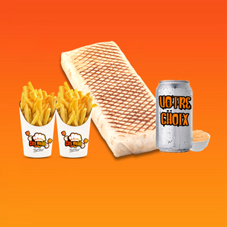 Menu City 2 ( Tacos XL, double frite)