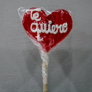 Piruleta de Corazón Grande  