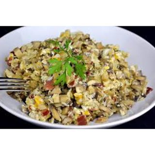 Revoltijo Con Jamón Y Champiñones