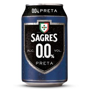 Sagres Preta 0% Álcool