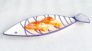 Nigiri sake aburi