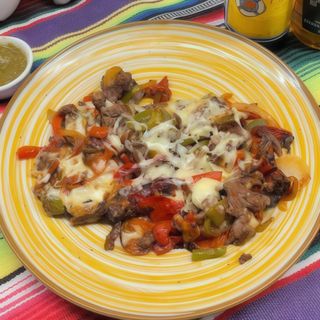 Fajitas de ternera 4 uds de tortilla de harina.